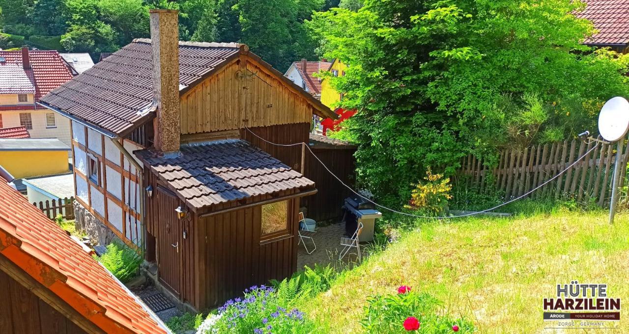 Arode Huette Harzilein - Romantic Tiny House On The Edge Of The Forest Zorge Extérieur photo