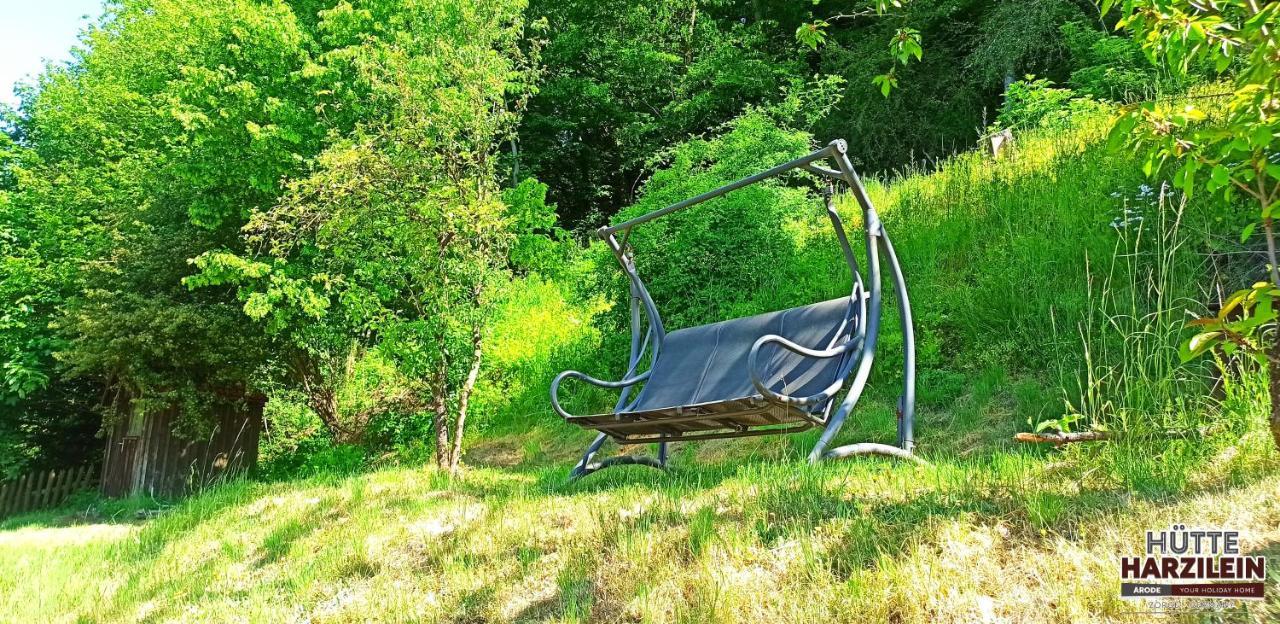 Arode Huette Harzilein - Romantic Tiny House On The Edge Of The Forest Zorge Extérieur photo