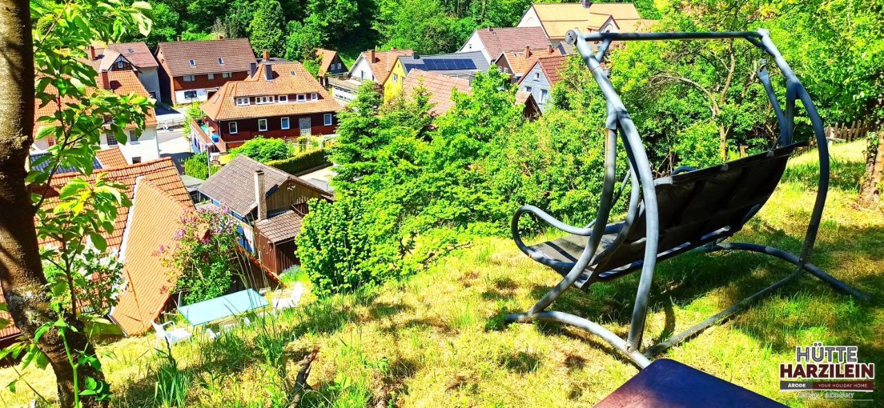 Arode Huette Harzilein - Romantic Tiny House On The Edge Of The Forest Zorge Extérieur photo