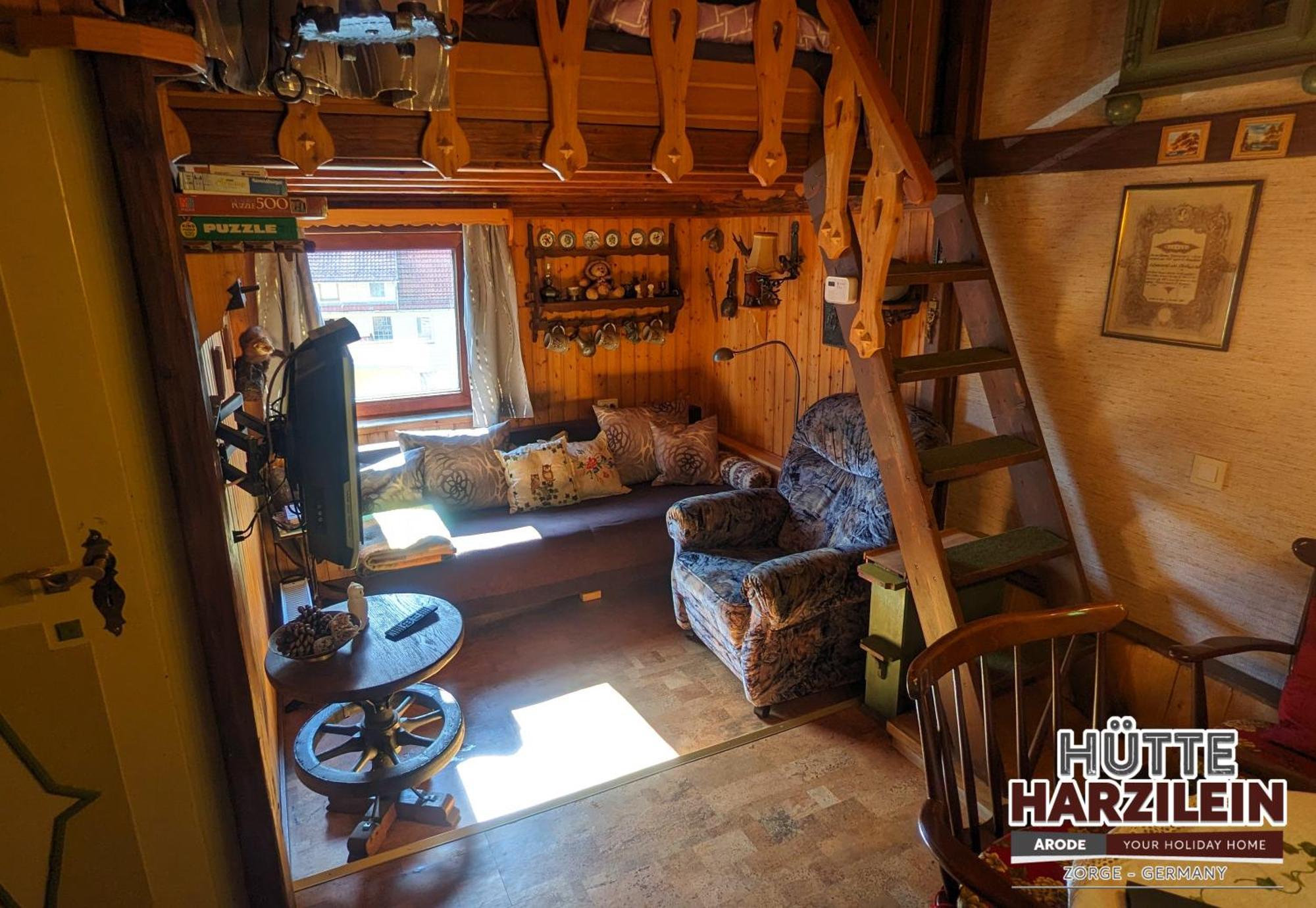 Arode Huette Harzilein - Romantic Tiny House On The Edge Of The Forest Zorge Extérieur photo