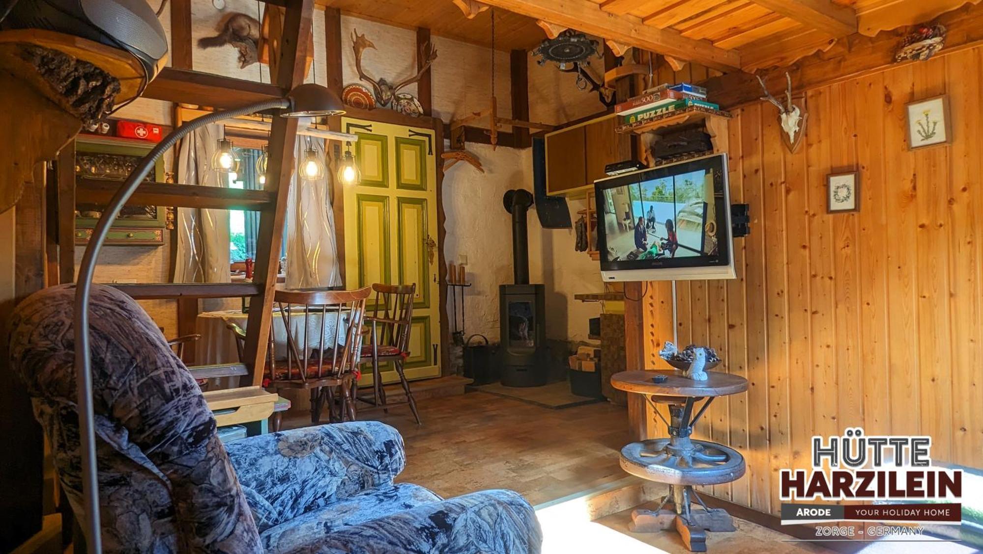 Arode Huette Harzilein - Romantic Tiny House On The Edge Of The Forest Zorge Extérieur photo