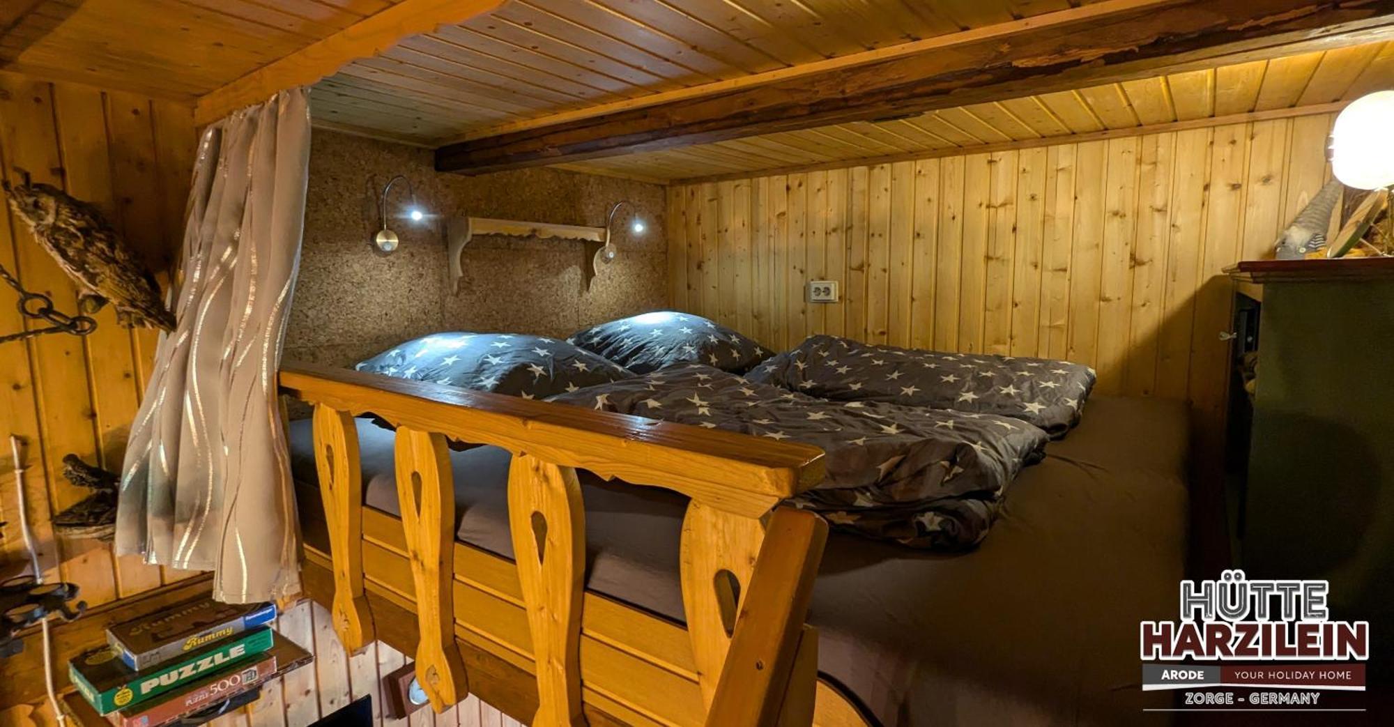 Arode Huette Harzilein - Romantic Tiny House On The Edge Of The Forest Zorge Extérieur photo